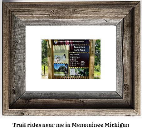 trail rides near me in Menominee, Michigan